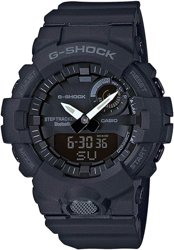 Reloj analógico Casio G-Shock GBA-800-1AER, con conectividad Bluetooth