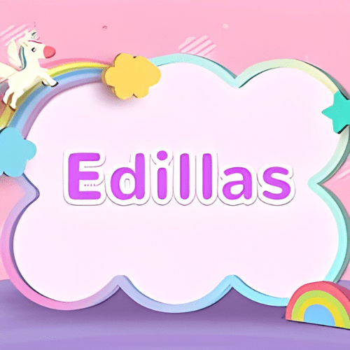 Logotipo de la marca Edillas (cuadrado)