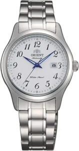 Reloj analógico Orient FNR1Q00AW0 de acero inoxidable para mujer