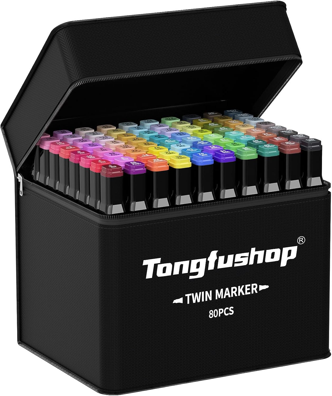 Tongfushop Rotulador de 80+2 Colores